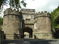 Entrance to Skipton Castle